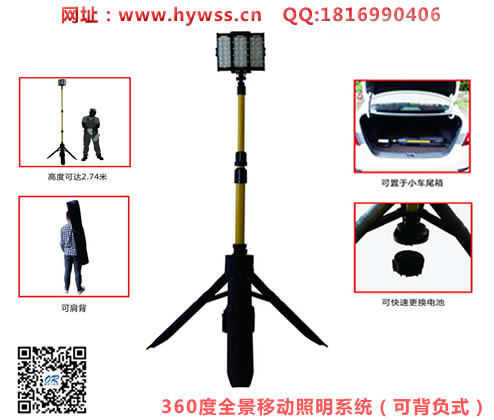 海洋王360度全景移动照明系统(可背负式）