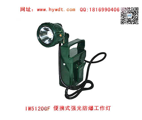 乐清海洋王IW5120GF便携式强光防爆工作灯(绿壳款）